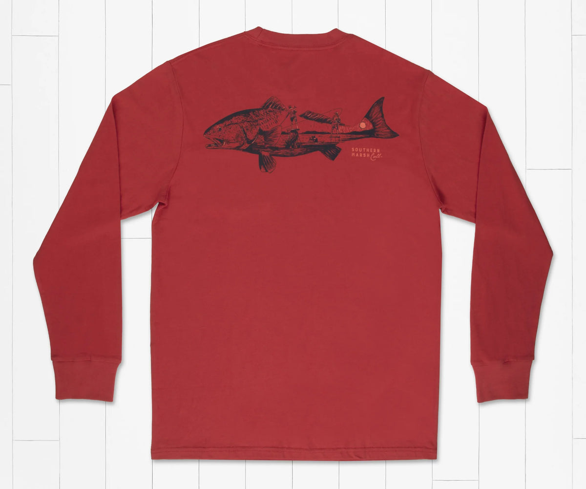 Long Sleeve- Sunset Spots Tee | High Pines Outfitters