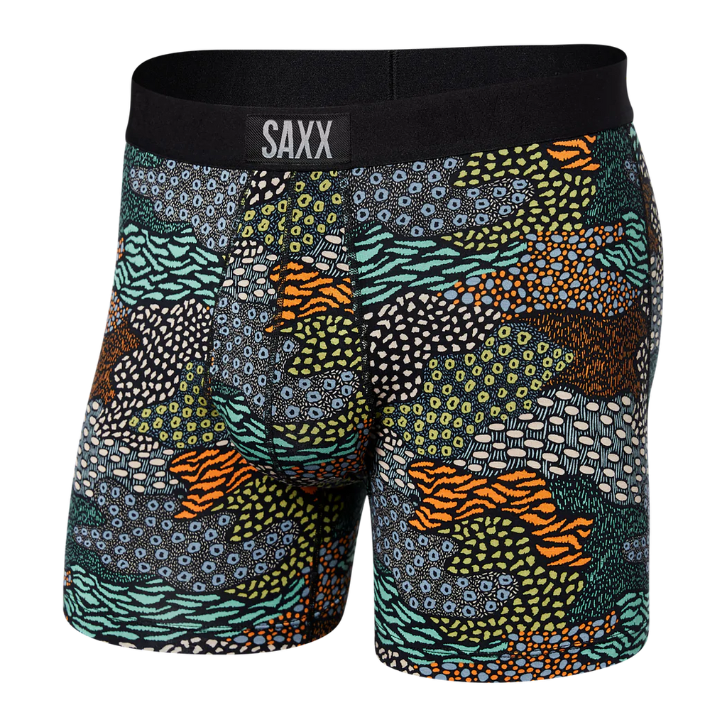 SAXX VIBE BOXER BRIEF- FISH & CHIPS MARIN